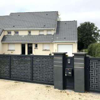 portail en aluminium Andreva