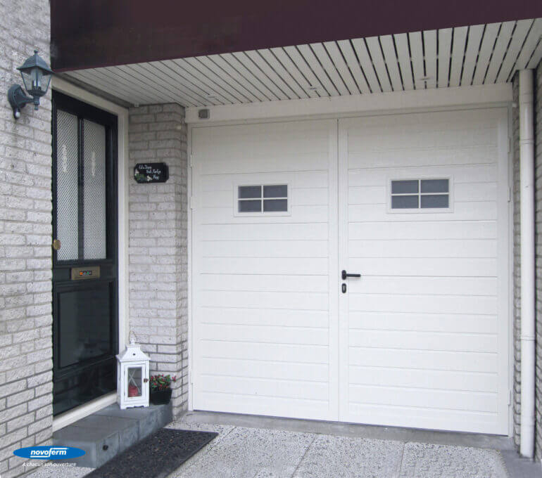porte de garage battante