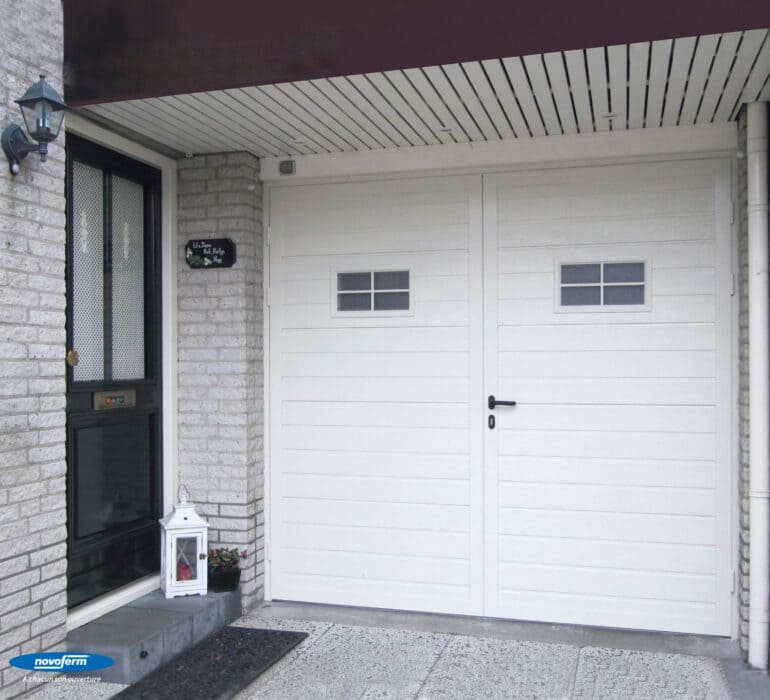 porte de garage battante
