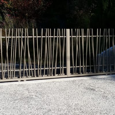 portail en aluminium Dune