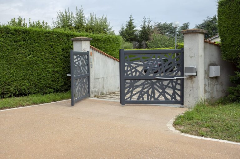portail en aluminium