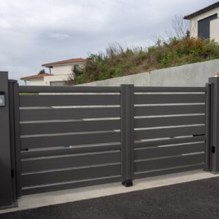 portail en aluminium